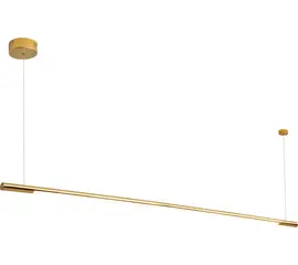 Maxlight organic horizon p0360d lampa wiszaca ściemnialna złota