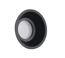 Maxlight deep h0111 oprawa wpustowa okrągła czarna