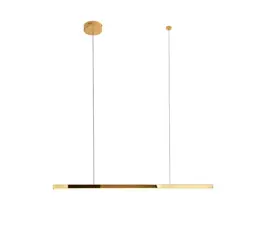 Maxlight trio 1 p0425d lampa wisząca złota ściemnialna