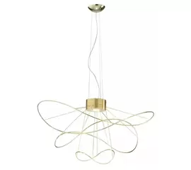 Axolight Hoops 3 Lampa Wisząca Złota