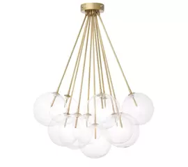 Eichholtz Molecule Lampa Wisząca Złoty