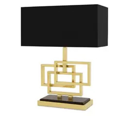Eichholtz Windolf Lampa Stołwa Złota