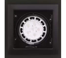 Maxlight Matrix I H0048 Oprawa Halogenowa Podtynkowa Czarna