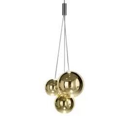 Lodes Rounda Lampa Wisząca Złota 16420 5027