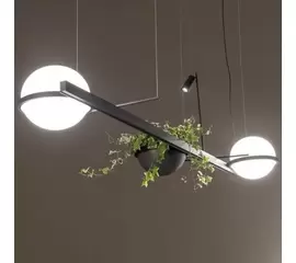 Vibia Palma Lampa Wisząca Grafit