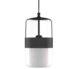 Vistosi Future Lampa Wisząca Biało/Czarna