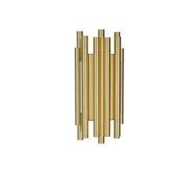 Maxlight organic w0311d kinkiet złoty szczotkowany