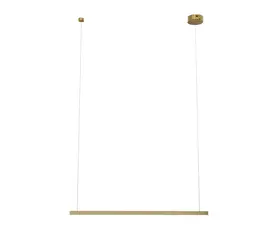 Maxlight trio 1 p0475d lampa wisząca złota ściemnialna