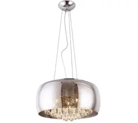 Maxlight moonlight p0076-06x lampa wisząca grey duża