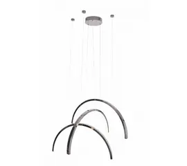 Maxlight p0508 lampa wisząca trio arc shiny black
