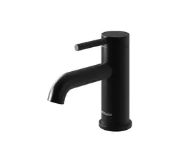 Kohlman Axel Black Bateria Umywalkowa Niska Czarny mat QB100AB