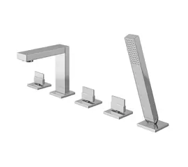 Kohlman Excelent Bateria Wannowa 5-otworowa Chrom QB242H