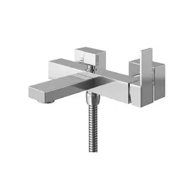 Kohlman Excelent Bateria Wannowa Ścienna Chrom QW110H