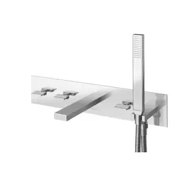 Kohlman Excelent Bateria Wannowa Podtynkowa Chrom QW269H