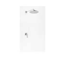 Kohlman Proxima Zestaw Prysznicowy Podtynkowy z deszczownicą 20cm Chrom QW220PR20