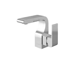 Kohlman Saxo Bateria Umywalkowa Niska Chrom QB100S