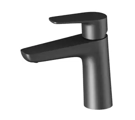 Mobi Nature Black Bateria Umywalkowa Niska Czarny mat NTB3015BM