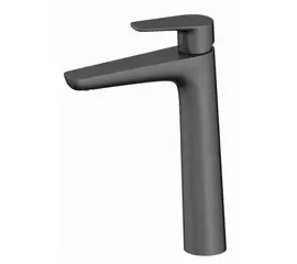 Mobi nature gunmetal brushed bateria umywalkowa wysoka grafit szczotkowany ntb3020gmb