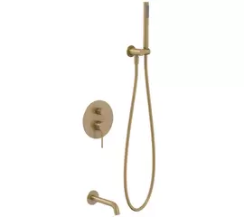 Mobi Northern Copper Brushed Wannowy zestaw podtynkowy Mosiądz Szczotkowany NZW4232CB