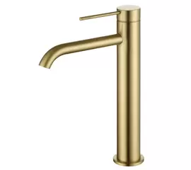 Mobi Northern Gold Brushed Bateria Umywalkowa Wysoka Złoto Szczotkowane NB4220BG