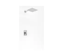 Kohlman Dexame Zestaw Prysznicowy Podtynkowy z deszczownicą 35cm Chrom QW220DQ35