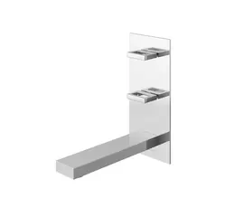 Kohlman Nexen Bateria Umywalkowa Podtynkowa 3-otworowa Chrom QW196U