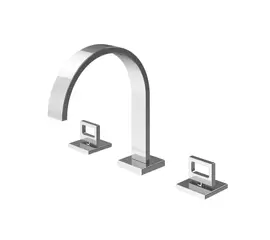 Kohlman Nexen-S Bateria Umywalkowa 3-otworowa Chrom SQB202U