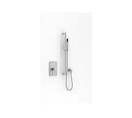 Kohlman nexen zestaw prysznicowy podtynkowy z drążkiem 66cm chrom qw220usp1