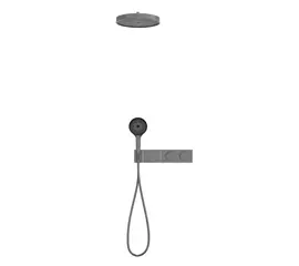 Mobi Northern Switch System Gunmetal Brushed Natryskowy Zestaw Podtynkowy Termostatyczna Grafit Szczotkowany GZP4260GMB