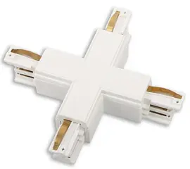 Maxlight track łącznik x biały