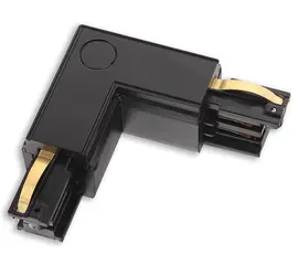 Maxlight track łącznik l lewy czarny