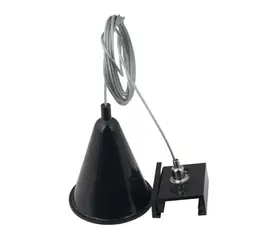 Maxlight zawiesie linkowe z uchwytem 2m czarne mht1-kit-bk