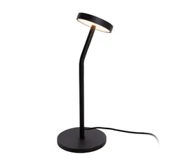 Maxlight t0061 lampa stołowa ibiza czarna