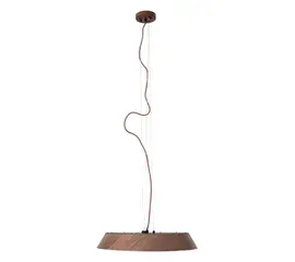 Maxlight p0551 lampa wisząca tamago dark walnut wood