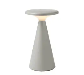Maxlight t0064 lampa stołowa funghi  szara ip44