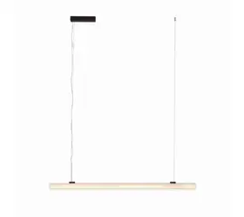 Maxlight p0621 lampa wisząca fayette czarna 121cm 23,2w 3000k ip44
