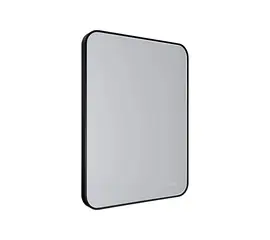 Maxlight w0384 mirror prostokąt 76x91cm czarne lustro podświetlane