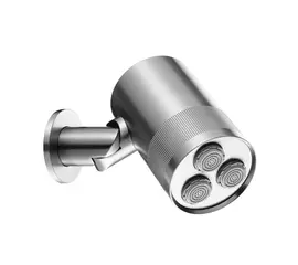 Mobi horizon axis nickel brushed deszczownica ścienna