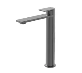 Mobi horizon gunmetal brushed bateria umywalkowa wysoka