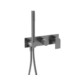 Mobi horizon gunmetal brushed bateria podtynkowa dwu-funkcyjna