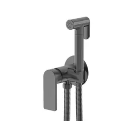 Mobi horizon gunmetal brushed bateria bidetowa podtynkowa