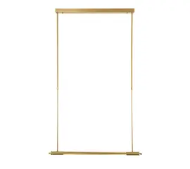 Maxlight p0660d lampa wiszaca flusore brushed gold
