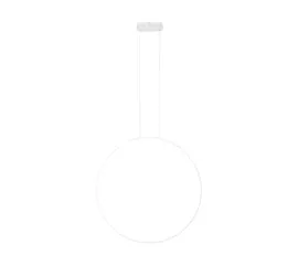 Maxlight p0653 lampa wisząca visual ver biała 80cm 28w ip44