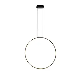 Maxlight p0654 lampa wisząca visual ver czarna 80cm 28w ip44