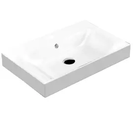 Kerasan Cento 60x45cm Umywalka podwieszana bez otworu na baterię 353101