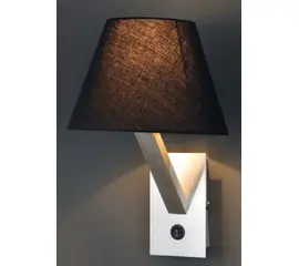 Maxlight orlando kinkiet czarny satyna 5103w/blnm