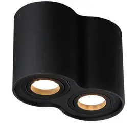 Maxlight basic round ii bk c0086 plafon czarny