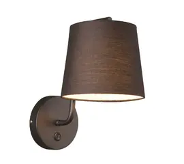 Maxlight chicago w0194 kinkiet czarny abażur