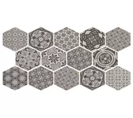 Codicer95 Vintage Mix Hex 25x22 Płytka Gresowa