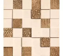 Peronda Atelier D. CHESS WHITE 29x29 płytka kamienna połysk